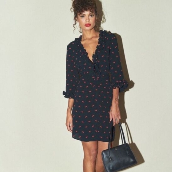 Rouje Dresses & Skirts - Rouje Yvette Cherry Mini Dress